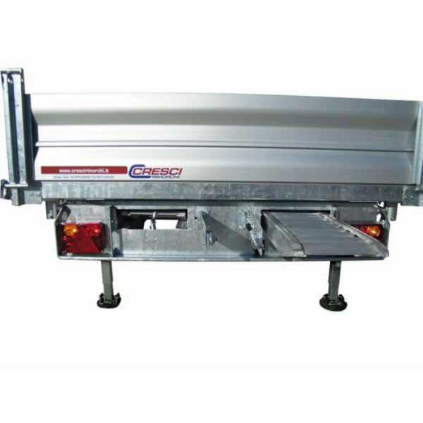 Rimorchio RB35L ribaltabile trilaterale - Tecnostilerimorchi