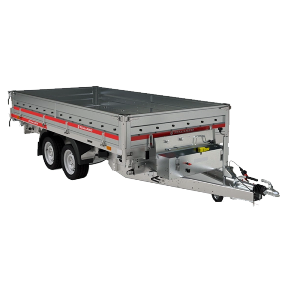 Rimorchio Ribaltabile Trilaterale TIPPER 3617/2 C 3,5T 1 Rimorchio trilaterale professionale tipper 3617