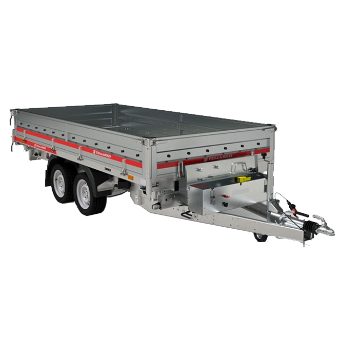 Rimorchio trilaterale professionale tipper 3617